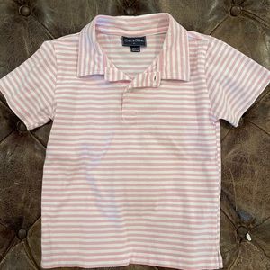 Kids Striped Oscar De La Renta Polo